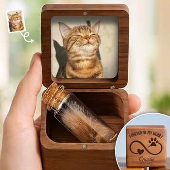 Customized commemorative box for pet photos