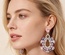 Retro Design Earrings Jewelry Colored Zircon Royal Style Accessories