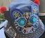 Tiger head hat Chinese style fabric tiger hat