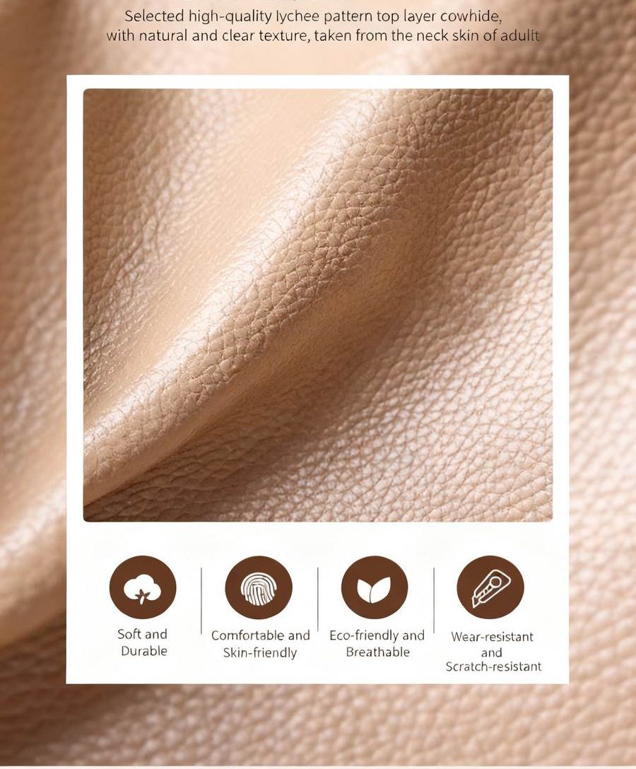 Fashionable and beautiful women’s bag cowhide tote bag high-end large capacity genuine leather versatile commuter bag插图2