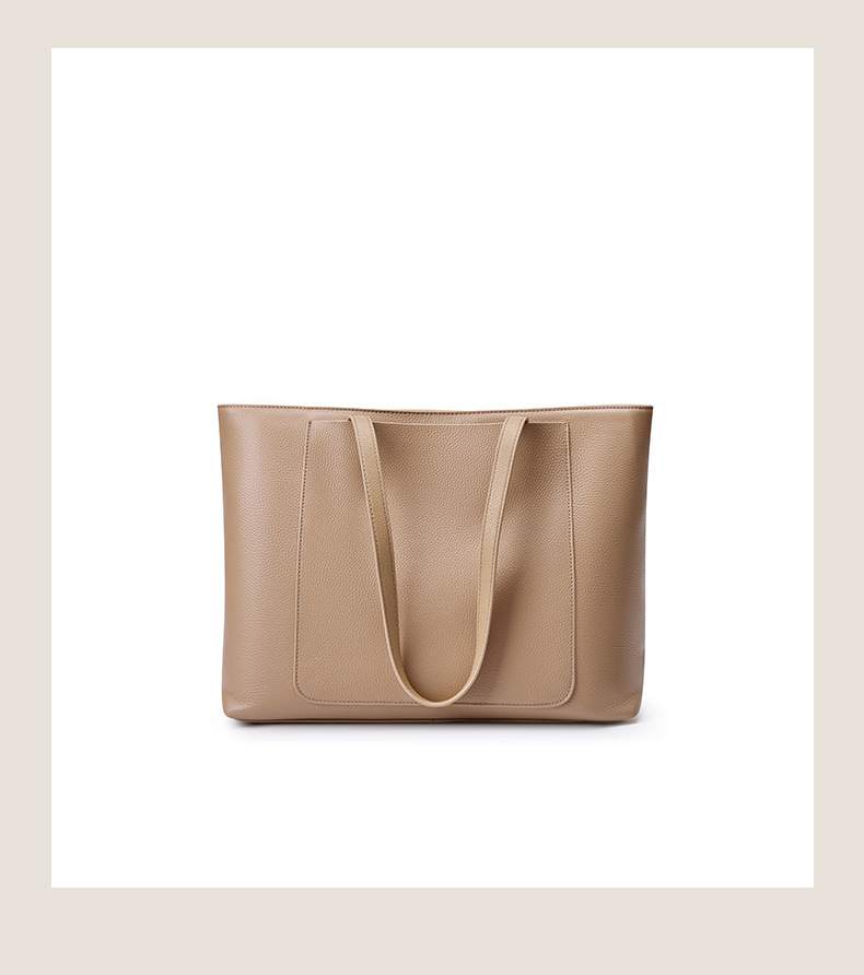 Fashionable and beautiful women’s bag cowhide tote bag high-end large capacity genuine leather versatile commuter bag插图12