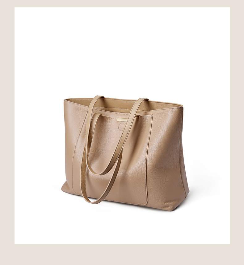 Fashionable and beautiful women’s bag cowhide tote bag high-end large capacity genuine leather versatile commuter bag插图11