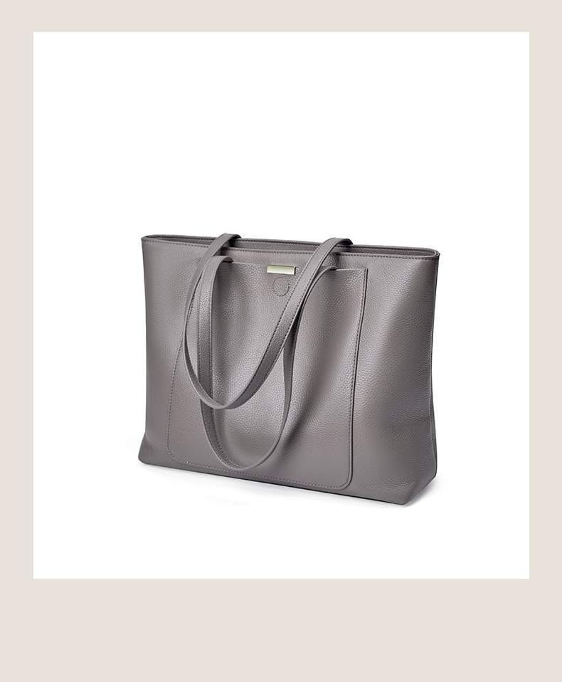 Fashionable and beautiful women’s bag cowhide tote bag high-end large capacity genuine leather versatile commuter bag插图10