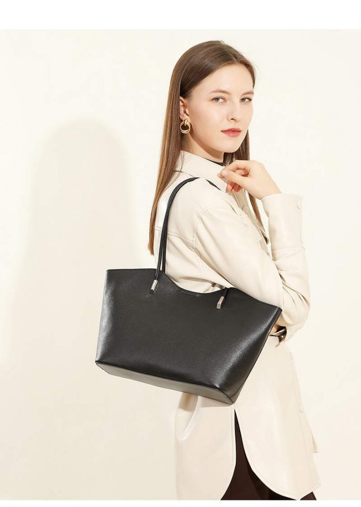 Large capacity commuting tote beautiful women’s bags versatile textured handbag shoulder bag插图14