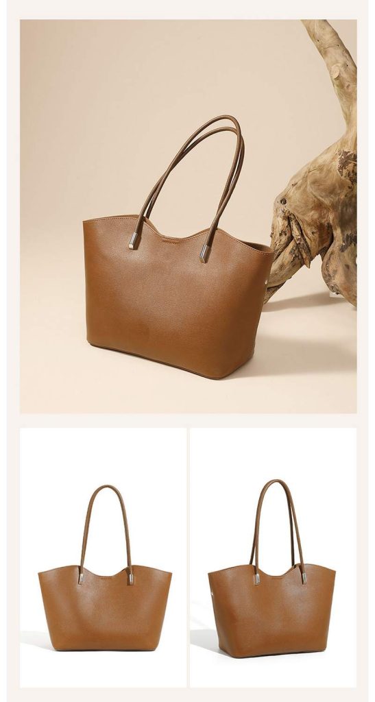 Large capacity commuting tote beautiful women’s bags versatile textured handbag shoulder bag插图8
