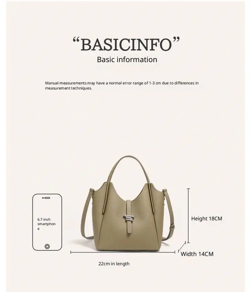 New fashion one-shoulder crossbody bag in handbag in cowhide leather插图21